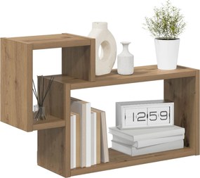 vidaXL Ράφι Τοίχου Επιτοίχιο Artisan Δρυς 55 x 15 x 35 εκ.