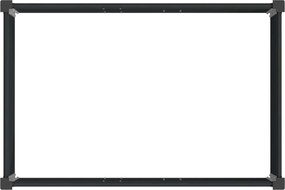 vidaXL Υπερυψωμένη Ζαρντινιέρα Μαύρο 150 x 100 x 91 cm