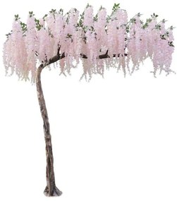 Τεχνητό Δέντρο Γλυσίνια 6511-6 320cm Pink Supergreens Πλαστικό, Ύφασμα