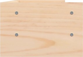 vidaXL Βάση Οθόνης 50 x 24 x 16 εκ. από Μασίφ Ξύλο Πεύκου