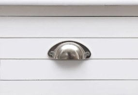 vidaXL Γραφείο Λευκό 110 x 45 x 76 εκ. Ξύλινο