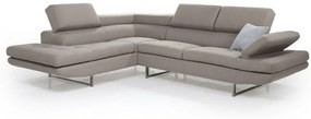 Γωνιακός καναπές κρεβάτι Melin με αποθηκευτικό χώρο, μπέζ 295x72x231cm Αριστερή γωνία – BEL-TED-0031