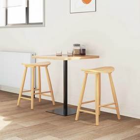 vidaXL Καρέκλες φαγητού 2 pcs Φυσικό 46 x 37 x 63 εκ