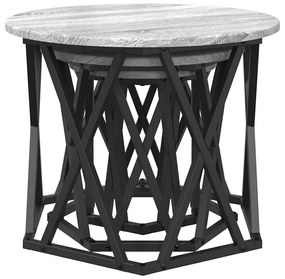 vidaXL Κομοδίνο Μονάδας 3 pcs Γκρι sonoma 53 x 53 x 40 cm