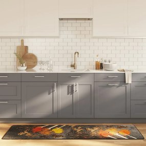 vidaXL Χαλί Κουζίνας Πλενόμενο Πολύχρωμο 60x180 εκ.