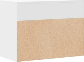vidaXL Παπουτσοθήκη Λευκή 60 x 30 x 45 εκ. από Επεξ. Ξύλο