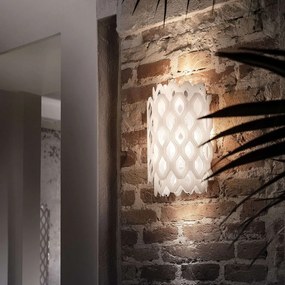 Φωτιστικό Τοίχου - Απλίκα Charlotte White Slamp Aluminium, Polypropylene
