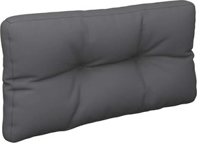 vidaXL Μαξιλάρι Παλέτας Ανθρακί 70 x 40 x 12 εκ. Υφασμάτινο