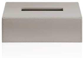 Κουτί Για Χαρτομάντηλα Brownie 0839949 24x12x8cm Taupe Decor Walther Τεχνόδερμα