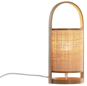 Επιτραπέζιο Φωτιστικό Home ESPRIT Καφέ 50 W 220 V