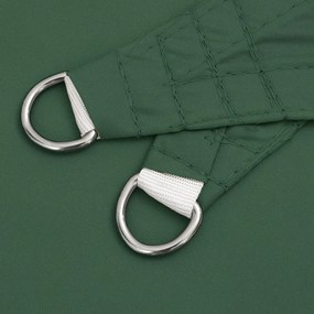vidaXL Πανί Σκίασης Τρίγωνο Σκούρο Πράσινο 5x5x6 μ. από Ύφασμα Oxford