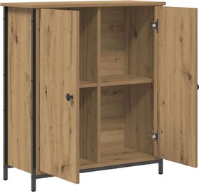 vidaXL Πλαϊνό γραφείο Artisan Oak 70 x 30 x 80 εκ. Επεξεργασμένο ξύλο