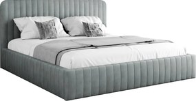Επενδυμένο κρεβάτι Caniko-Gkri-160 x 200 εκ.