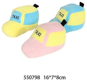 Λούτρινο παχνίδι αμαξάκι - 16x7x8cm - 12pcs - 550798