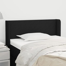 vidaXL Κεφαλάρι με Πτερύγια Μαύρο 83x16x78/88 εκ. Υφασμάτινο