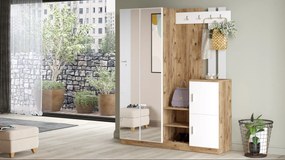 Έπιπλο Εισόδου Πεύκο Atlantic / Λευκό DD8 147,2x37,5x179,7