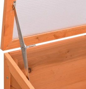 vidaXL Θερμοκήπιο 180 x 57 x 62 εκ. Ξύλινο
