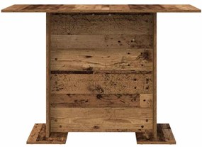 vidaXL Τραπεζαρία Παλαιό ξύλο 110 x 60 x 75 cm Επεξεργασμένο ξύλο