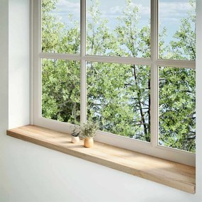 vidaXL Περβάζια παραθύρων 2 τεμ. 160x25x2 εκ. Ακατέργαστο Μασίφ Δρυός