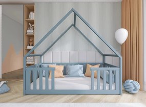 Παιδικό Κρεβάτι Σπιτάκι BEE 80x180 grey