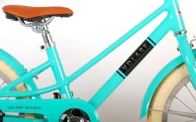 Melody 16 Inch 26 cm Girls Coaster Brake Turquoise