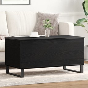 vidaXL Τραπεζάκι Καφέ Μαύρης Βελανιδιάς 90x44.5x45 εκ. Επεξεργασμένο Ξύλο