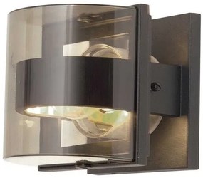 Απλίκα Φωτιστικό Τοίχου 1xE27 Ανθρακί IP54 16cm Frida FRIDA-S Elstead Lighting-FRIDA-S-Ανθρακί FRIDA-S