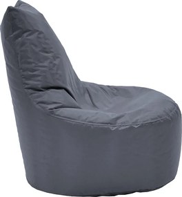 Πουφ πολυθρόνα Norm PRO pakoworld επαγγελματικό 100% αδιάβροχο γκρι