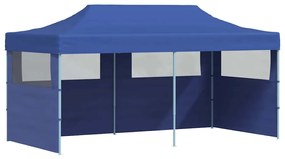 vidaXL Τέντα Εκδηλώσεων Pop-up Πτυσσόμενη Μπλε 3 x 6 μ.