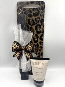 Λεοπάρ με κρέμα σώματος Αρωματική λαμπάδα ν.1 - Σετ Λαμπάδα και πλάτη