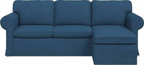vidaXL Καναπές Μπλε