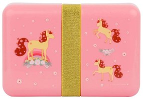 Φαγητοδοχείο 850ml (18x12x6) Α Little Lovely Company Horse SBLHPI11