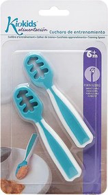 Κουτάλια Φαγητού (Σετ 2τμχ) Kiokids Σιέλ 3586