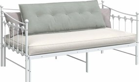 vidaXL Μαξιλάρι Πλάτης Ανοιχτό γκρι 140 x 50 x 19 cm