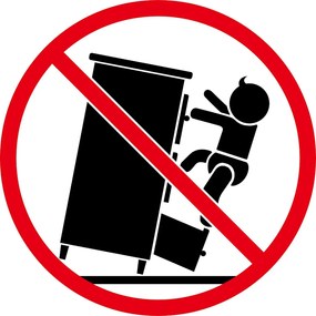 Highboard καφέ δρυς Κατασκευασμένο ξύλο και μέταλλο - καφέ δρυς