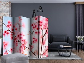 Διαχωριστικό με 5 τμήματα - Symbol of Japan - sakura flowers II [Room Dividers]