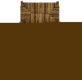 Πολυθρόνα Refane φυσικό teak ξύλο-banana σχοινί 55x60x85εκ 55x60x85 εκ.
