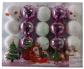 Σετ Χριστουγεννιάτικες μπάλες - 5cm - 20pcs - 231450-231450