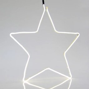 Φωτοσωλήνας Αστέρι Neon Led 600-23001 54x58cm 8000-12000K IP44 White