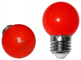 Adeleq Led Λάμπα Σφαιρικό Ε27 2W 230V Κόκκινο 13-27022