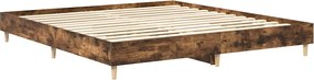 vidaXL Πλαίσιο κρεβατιού χωρίς στρώμα 200x200 εκ. Επεξεργασμένο Ξύλο