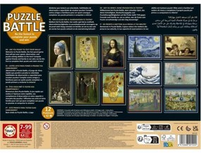 Παζλ Educa Battle Art 42 Τεμάχια (12 Μονάδες)