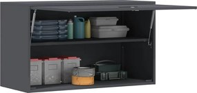 vidaXL Ντουλάπι τοίχου για γκαράζ Ανθρακί 90 x 40 x 53 εκ