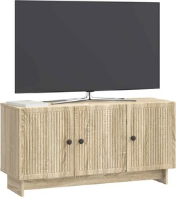 vidaXL Ντουλάπι TV 99 x 34,5 x 50 εκ. Sonoma Δρυς Επεξεργασμένο Ξύλο