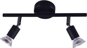 Σποτ Δίφωτο Homelighting Saba 77-3555 Black