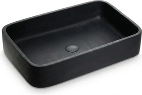 Tema Gordion Black Matt 50x36 - Επιτραπέζιος Ρητινούχος Νιπτήρας