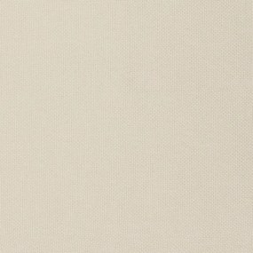 vidaXL Κουνιστή Πολυθρόνα Κρεμ Υφασμάτινη