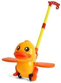 Συρόμενο Παιχνίδι Παπάκι με Φτερά Κίτρινο