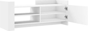 vidaXL Έπιπλο Τηλεόρασης Λευκό 100 x 35 x 40 εκ. Επεξ. Ξύλο