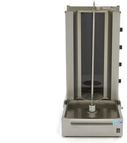 Kebab Grill - 4 Burners - 70kg Meat - Electric